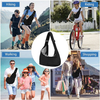Fashion Small Dogs and Cats Carrier Sling Hand Free Adjustable Small Pets Shoulder Bag for Traveling Outdoor