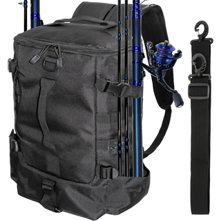 Multifunctional Large-Capacity Sling Bag High-performance Tackle Bag For Fishing Camping Hiking Fishing Tackle Backpack