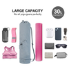 Custom Logo Waterproof Functional Storage Bag Yoga Mat Bag Waterproof with Water Bottle Pocket