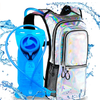 2L Festivals Lightweight Rave Holographic Hydration Pack Backpack Water Bladder Bag