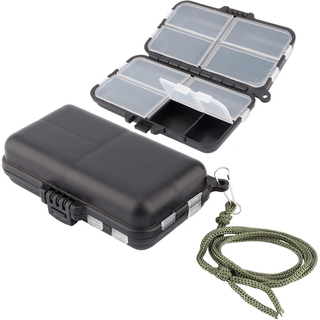 New Design Removable Lure Box Outdoor Fishing Accessories Storage Trays Hooks Waterproof Lure Box Fishing Tackle Box