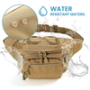 Water-Resistant Tactical Hip Bumbag for Outdoors Workout Cycling Military EDC Waist Bag Pack