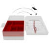 Bait Lure Hooks Storage Box Plastic Transparent Portable Tackle Waterproof Small Fish Tools Bait Lure Hooks Storage Box