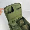 Hot Sale Large Capacity Camo 2 Person Dinner Set Outdoor Fishing Camping Cutlery Organizer Picnic Tableware Bag
