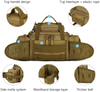 Custom Tactical Duffle Bag Fishing Fanny Pack Range Bags Gym Military Molle Shoulder Bags 