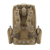 Coyote Brown Tactical Range Backpack Bag with Thick Hook and Loop Straps