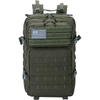45L Military Army Rucksack 900D Oxford Molle Bug Out Bag with USA Flag Patch Tactical Backpack