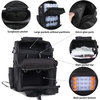 Outdoors Heavy Duty Large 40L Large Fishing Backpack Fishing Tackle Backpack With Rod Holders
