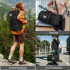 Custom Logo 3 in 1 Carry on Bag Travel Backpack Weekender Overnight Range Bag Tactical Duffle Bag for Workout Football Gym