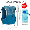 Men's Hydration Running Vest Pack with 1.5L Leakprooof Hydration Bladder Daypack Marathon Vest