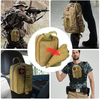 Outdoor Emergency Activities Molle EMT Bag Tactical First Aid Pouch Rip-Away Design Military IFAK Medical Bag