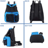 BSCI Custom Swimming Gym Sports Backpack String Sack Mesh Pool Bag Lightweight Bag
