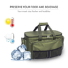 Outdoor Camping Cooler Bag Insulated Lunch Box Fishing Tackle Bag Case 