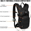 Tactical Daypack with 3L Water Rucksack Bladder Bag Hydration Backpack for Running Cycling Biking