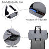 Carry On Garment Bag Large Duffel Bag Suit Travel Bag Weekend Bag Flight Bag With Shoe Pouch For Men Women