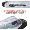 Lightweight 360° Fully Padded 900D Oxford Water-Resistant Ski Bag Large Capacity Single Ski Carry Bag for Ski Gear