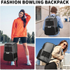 Custom Lightweight Bowling Ball Bag Multifunction Single Ball Bowling Bag with Shoe Bag