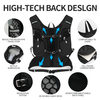 Custom Logo Adjustable Lightweight Water Backpack Running Vests 2L Leakproof Hydration Bladder Running Vest