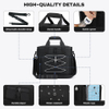 Custom Large Lunch Bag 45Can Collapsible Insulated Leak Proof Bag Waterproof 600D Oxford Soft-Sided Cooler Bag