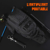 Military Molle EDC Single Shoulder Bag for Outdoor Fishing Oxford Laser Cut Tactical Sling Shoulder Bag