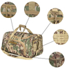 Army Carry On Bag Fitness Workout Bag with Shoes Compartment Tactical Overnight Duffel Weekend Bag