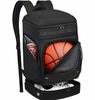 Manufacture Wholesale Sports Basketball Bag Training Outdoor Basketball Backpack With Shoes Compartment