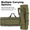 Custom Size Padded Double Rifle Gun Case Soft Bag All Around Shooting Range Tactical Rifle Backpack