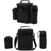 Military Molle Lunch Box Ice Pack for Picnic Beach BBQ Tactical Lunch Kit Tote Bag Beer Food Cooler Bag