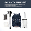 Camping Hiking Backpack lightweight Hiking Bag outdoor Mountaineering Bag