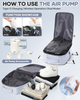 2025 Hot Sale Compression Space Carry on Backpack Vacuum Seal Backpack for Clothing