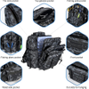 Multifunctional Large-Capacity Fishing Tackle Backpack 3 Fishing Rod Holders with 2 Lure Covers