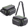 Custom Large Capacity Water Resistant Fishing Tackle Bag Pack Fishing Reel Lure Storage Shoulder Bag