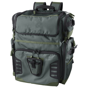 New Design Large Capacity 600D Ripstop Carrier Fishing Pole Travel Case Tackle Backpack With Rod Holder