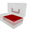Bait Lure Hooks Storage Box Plastic Transparent Portable Tackle Waterproof Small Fish Tools Bait Lure Hooks Storage Box