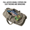 Hot Sale Heavy Duty Canvas Overnight Trips Rugged Travel Gym Gear Equipment Bag Travel Bag