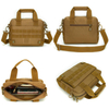 Multi-function 12 Inch Laptop iPad Case Messenger Bag Military Style Briefcase Tablet Carrying Bag