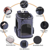 Pet Backpack Carrier for Small Dog Cat Puppy Bird Rabbit Traveling Hiking Outdoor Use