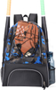 Outdoors Baseball Bat Bag Softball Equipment Gear for Boys Hold Bats Bottles And Helmet