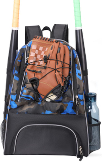 Outdoors Baseball Bat Bag Softball Equipment Gear for Boys Hold Bats Bottles And Helmet