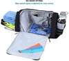 Durable Fitness Gym Bag Weekend Travel Bag with Waterproof Shoe Pouch