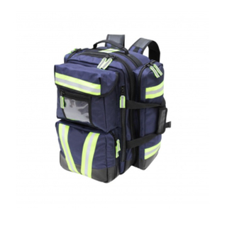 Medical Backpack EMS Bag Trauma Fitst Responder Backpack with high visibility reflective zip pull