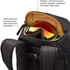 2021 Hot Sell Ski Boot Travel Backapck for Ski Helmet Black Ripstop Snowboard Backpack Boot Bag