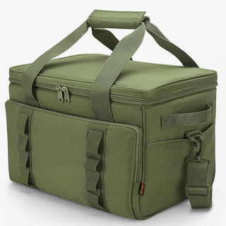 32L 48 Can Insulated Leakproof Soft Shoulder Cooler Large Collapsible Portable Travel Fishing Cooler Bags