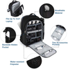 Large capacity Waterproof Shockproof Camera Backpack Photographer Camera Bag Shooting Essential Tripod Camera Bag