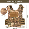 Tactical Airsoft Paintball Utility Vest Military CS Field Vest Adjustable Combat Training Protective Vest