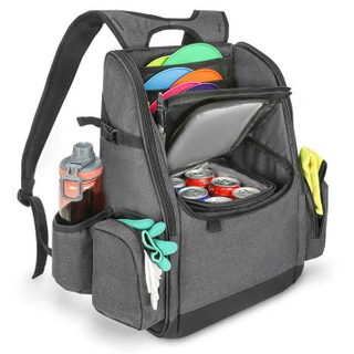 Hot Sale Lightweight High Quality Disc Golf Bag Outdoor Sports Waterproof Flying Disc Golf Backpack