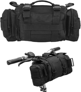 Hot Selling Multi-purpose Outdoor Bike Waist Bag Shoulder Bag Top Tube Handlebar Bag for Bicycle