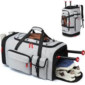 Adult Large Capacity Professional Baseball Bat Baseball Catchers Gear Duffel Bag Baseball Backpack for Team Coaches