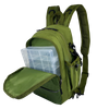 2025 New Design Water-Resistant Fishing Backpack Fishing Sling Bag With Rod Holder