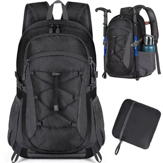 Custom 40L Waterproof Packable Hiking Backpack Outdoor Camping Trekking Hiking Bag for Men Women